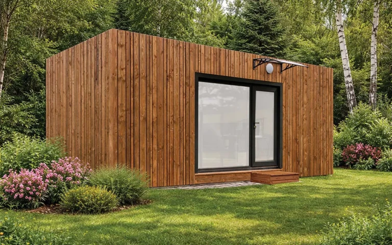 Lodge ECO en bois habitable 20m2 - Les LODGES d'ébène
