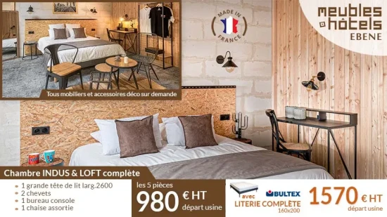 Chambre Indus & Loft