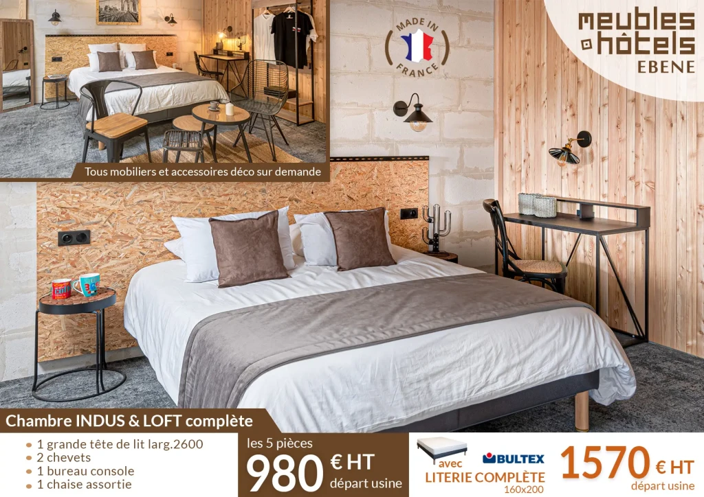 Chambre Indus & Loft